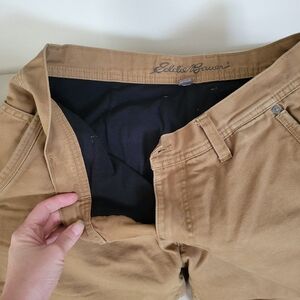 Eddie Bauer fleece lined men's pants